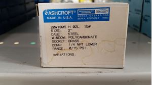 Picture of ASHCROFT 20W1005 H02L 15#